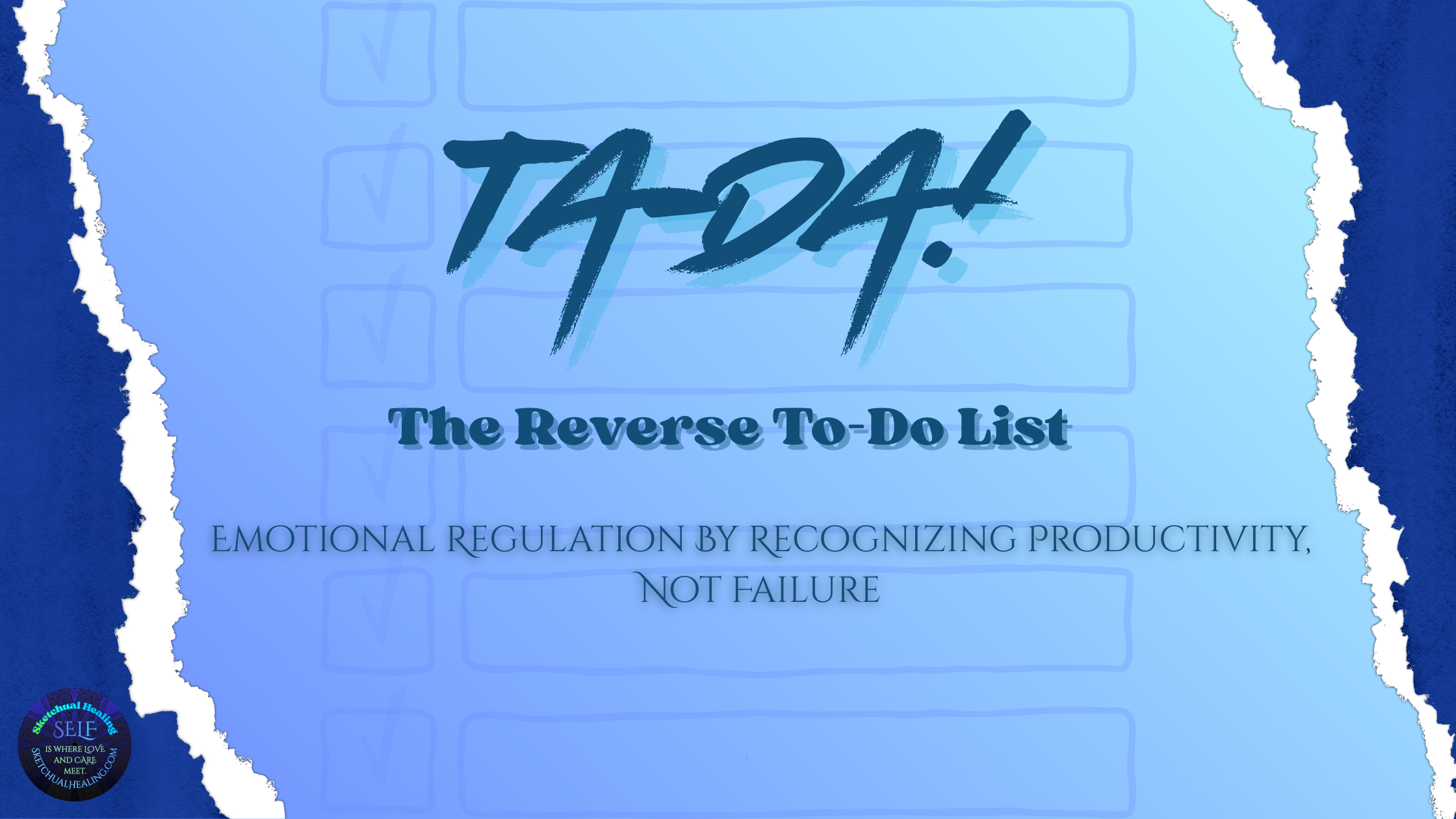 Ta-Da! A List Of Accomplishments, Not Tasks